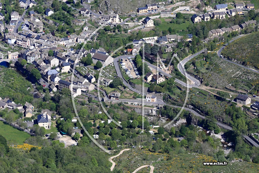Photo arienne de Pont-de-Montvert-Sud-Mont-Lozre