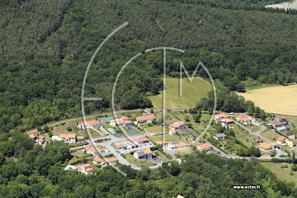 Photo arienne de Combronde (Le Creux de la Matre)