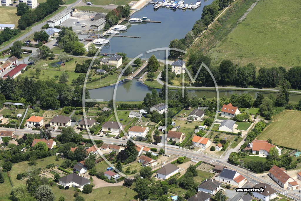Photo arienne de Decize (Saint-Maurice)