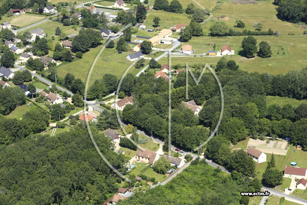 Photo arienne de Vignoux-sur-Barangeon (La Giraudire)