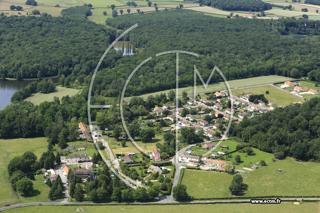 Photo arienne de Ciry-le-Noble (Les Vieux Porrots)