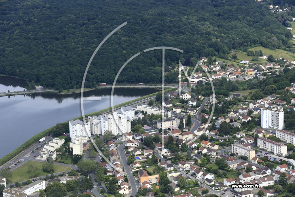 Photo arienne de Montceau-les-Mines (Belle Vue)