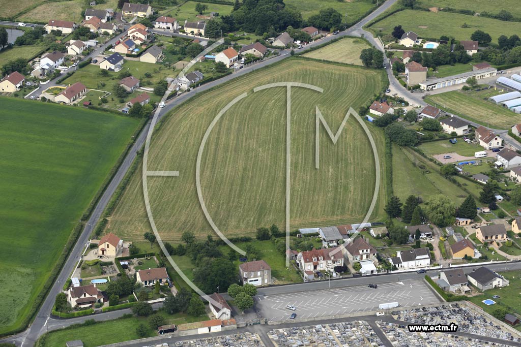 Photo arienne de Montceau-les-Mines (Bois Garnier)