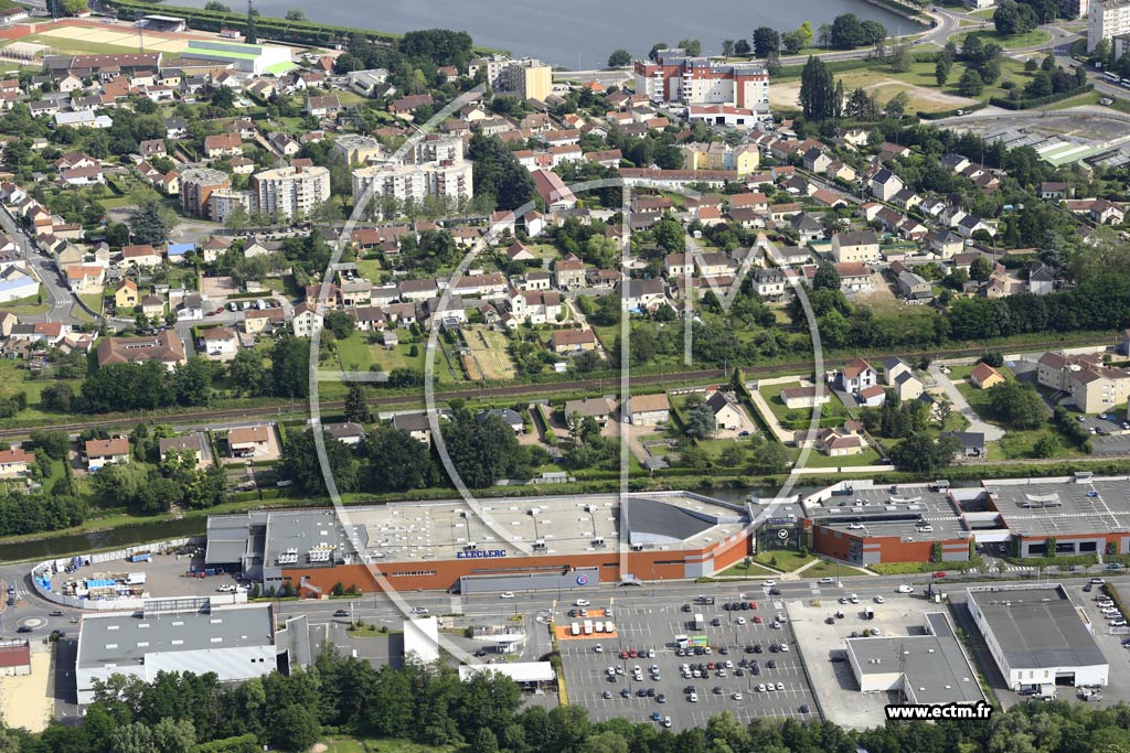 Photo arienne de Montceau-les-Mines (Le Bois Roulot)