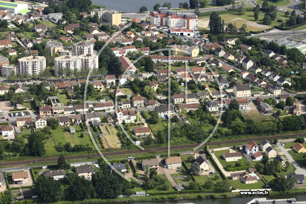 Photo arienne de Montceau-les-Mines (Le Bois Roulot)