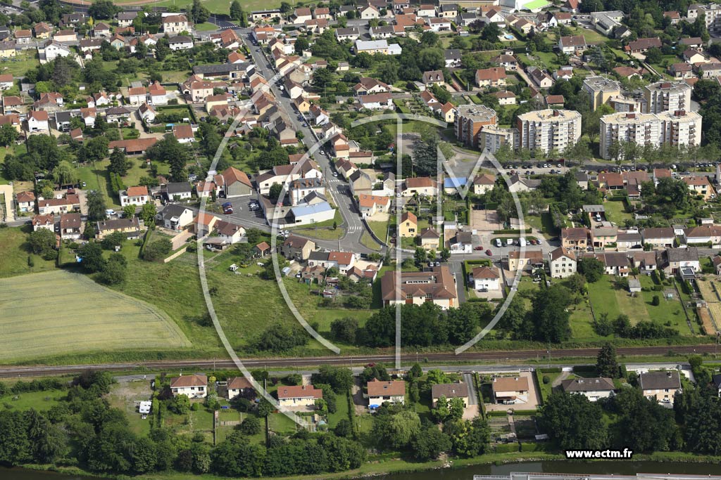 Photo arienne de Montceau-les-Mines (Le Bois Roulot)