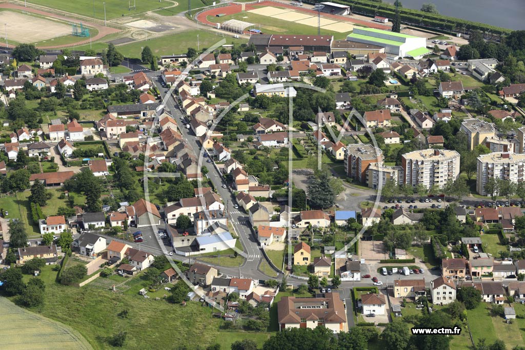 Photo arienne de Montceau-les-Mines (Le Bois Roulot)