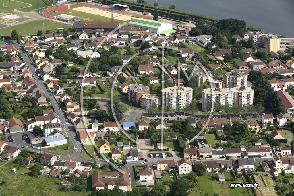 Photo arienne de Montceau-les-Mines (Le Bois Roulot)