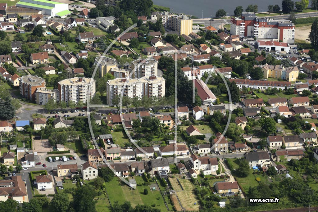 Photo arienne de Montceau-les-Mines (Le Bois Roulot)