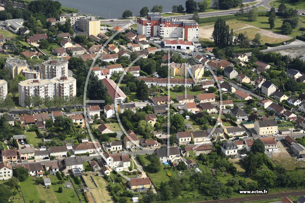 Photo arienne de Montceau-les-Mines (Le Bois Roulot)