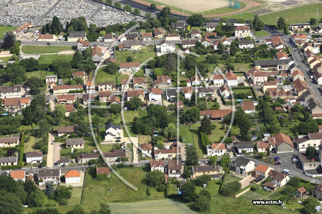 Photo arienne de Montceau-les-Mines (Le Bois Roulot)