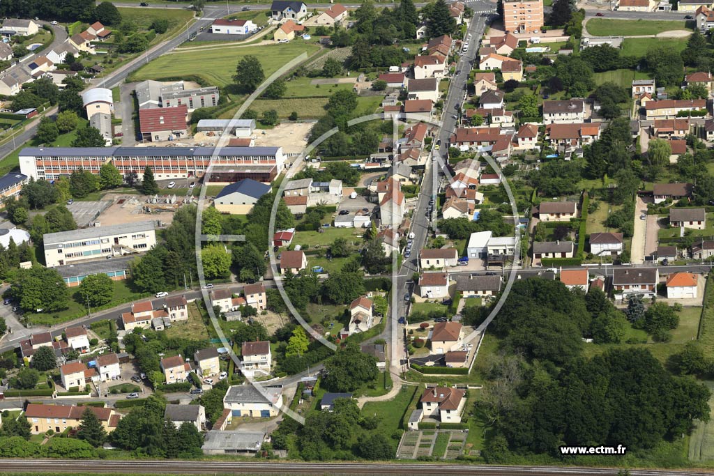 Photo arienne de Montceau-les-Mines (Le Bois Roulot)