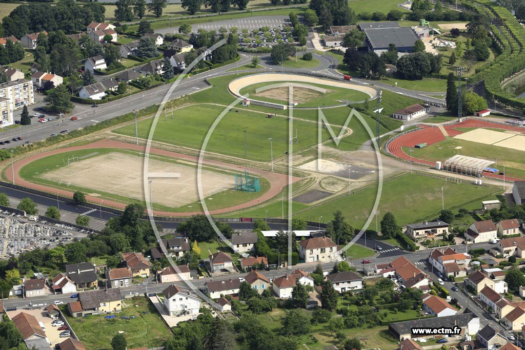 Photo arienne de Montceau-les-Mines (Le Bois Roulot)