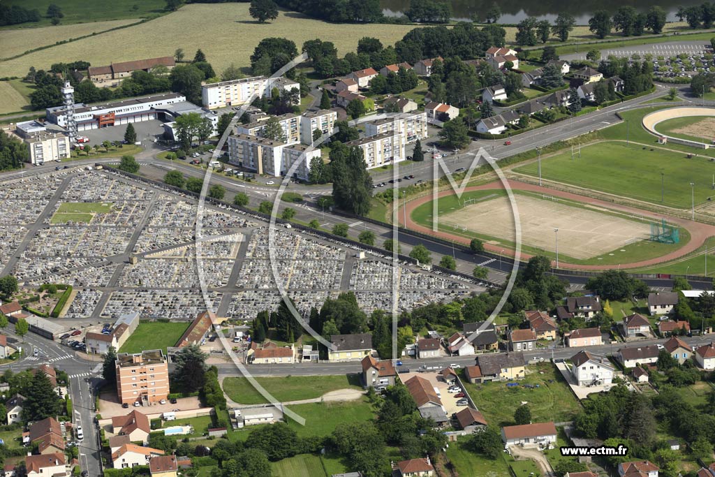 Photo arienne de Montceau-les-Mines (Le Bois Roulot)