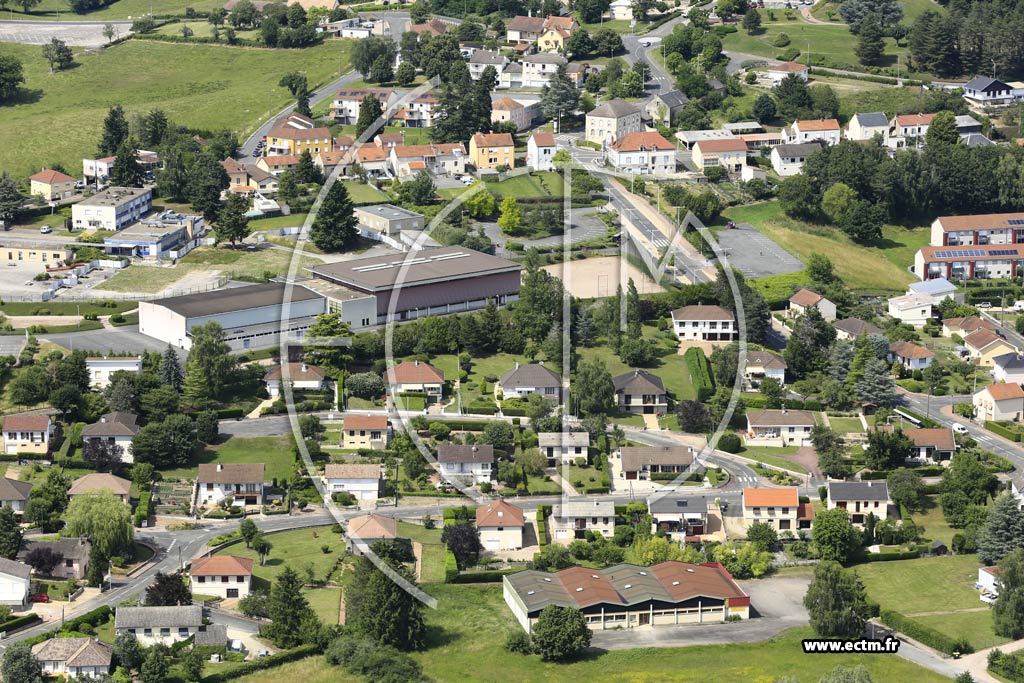 Photo arienne de Sanvignes-les-Mines (Le Tartre)