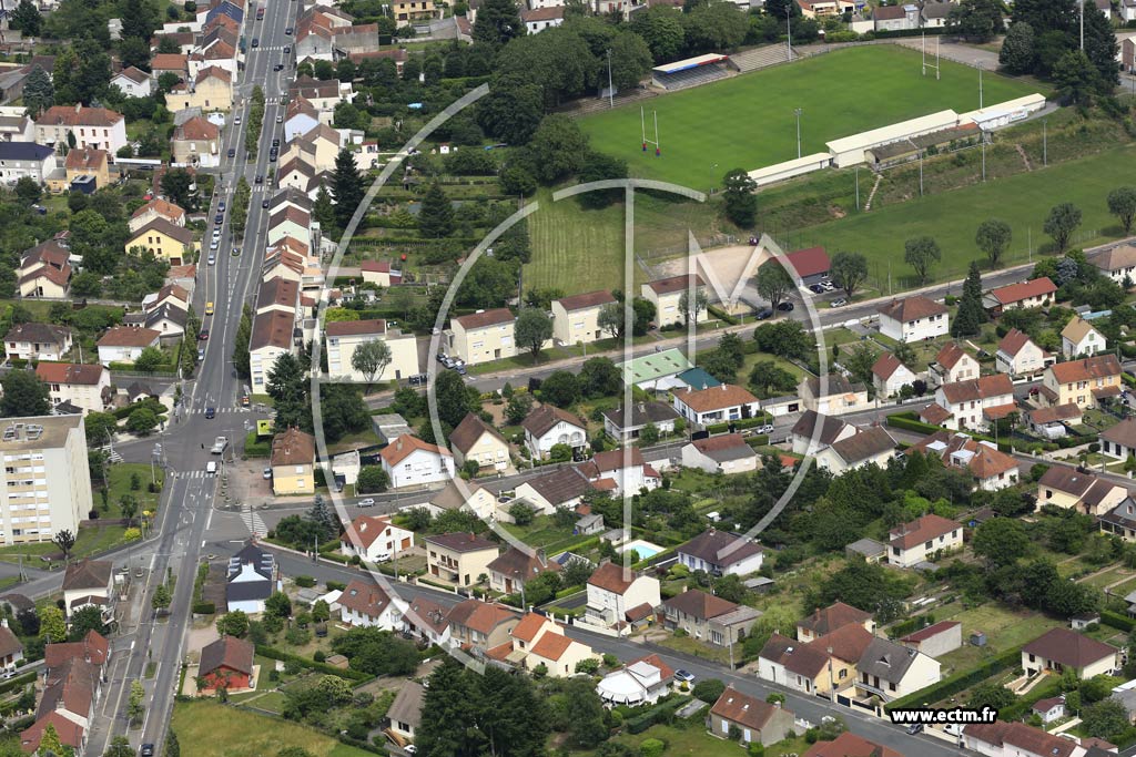 Photo arienne de Le Creusot (Bare de la Villedieu)