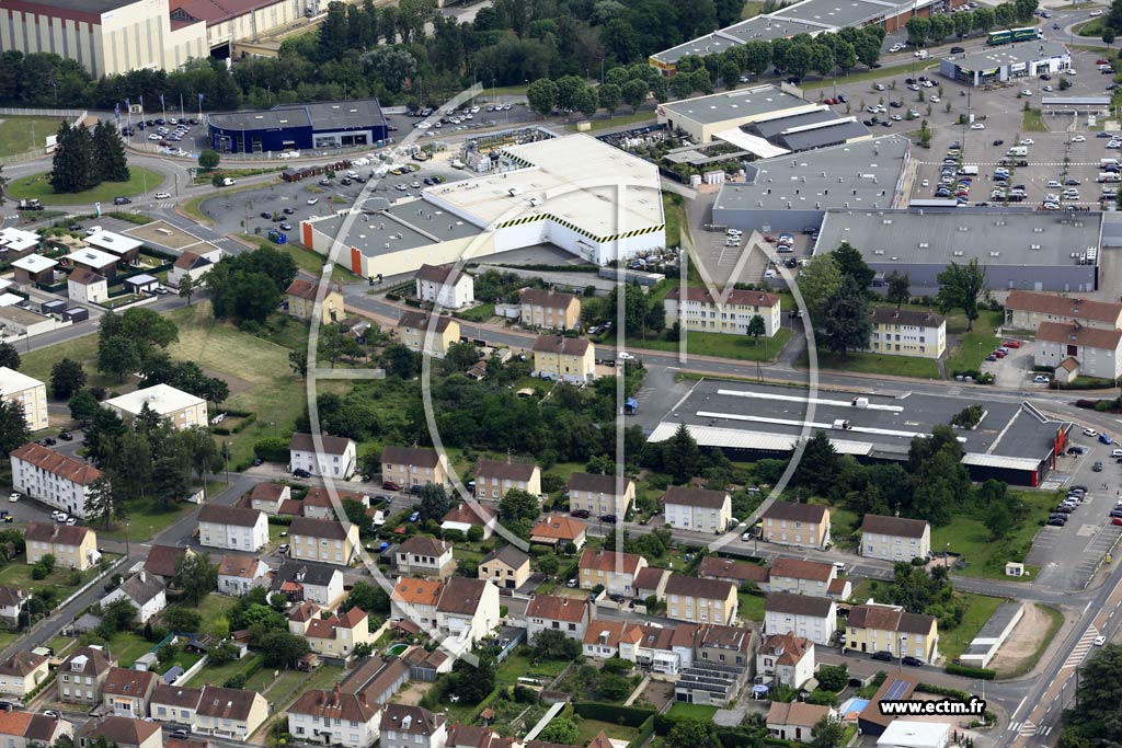 Photo arienne de Le Creusot (Chanliau)