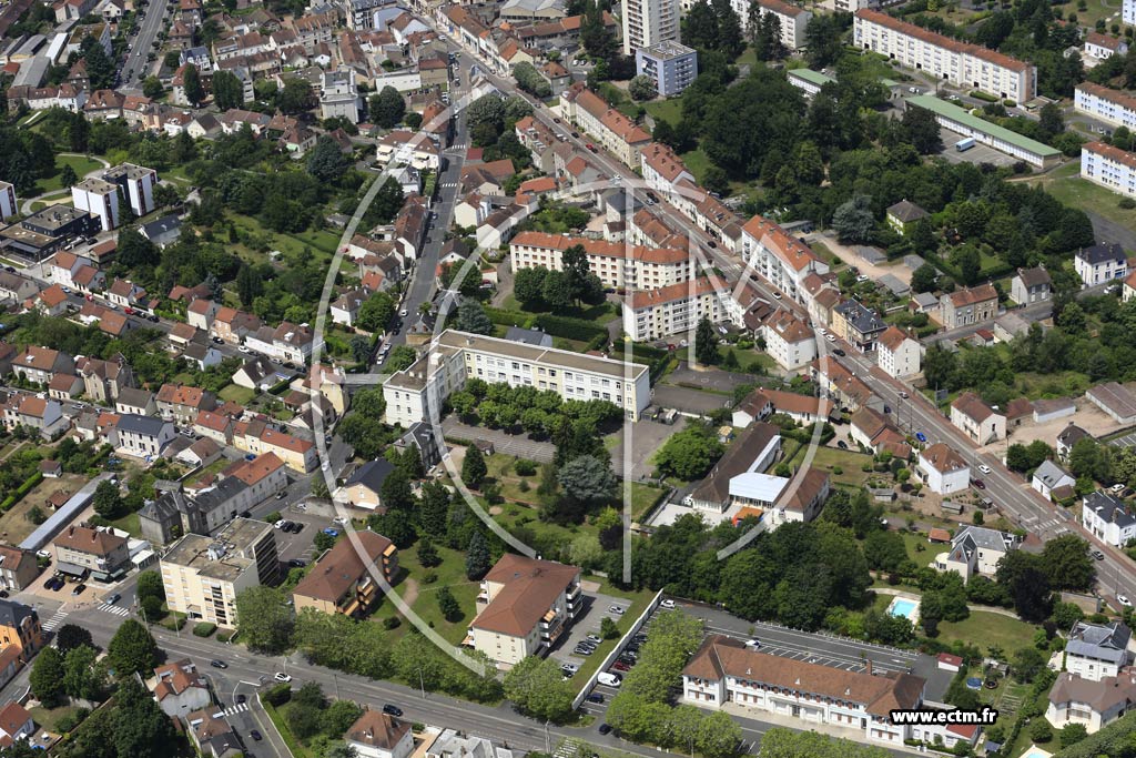 Photo arienne de Le Creusot (La Charmille)