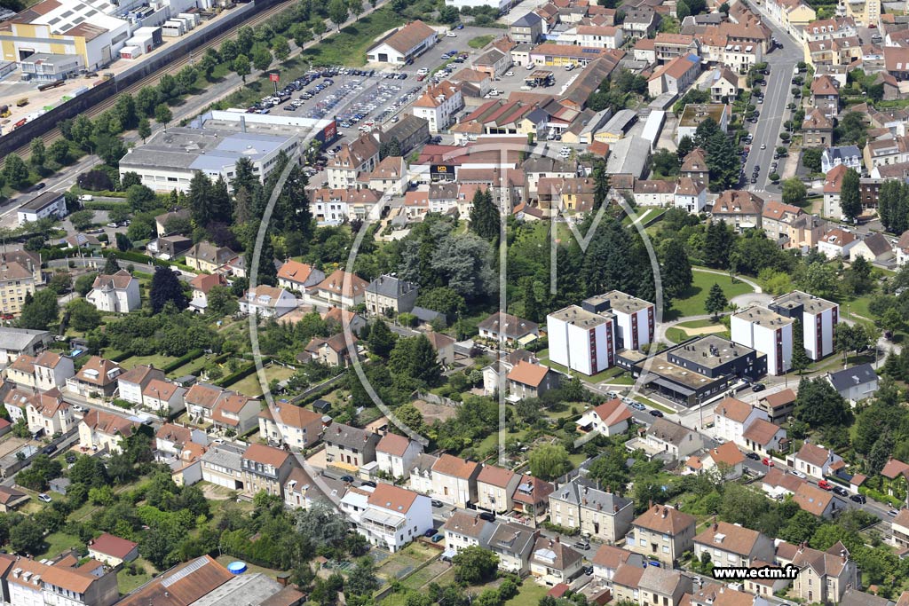 Photo arienne de Le Creusot (La Charmille)