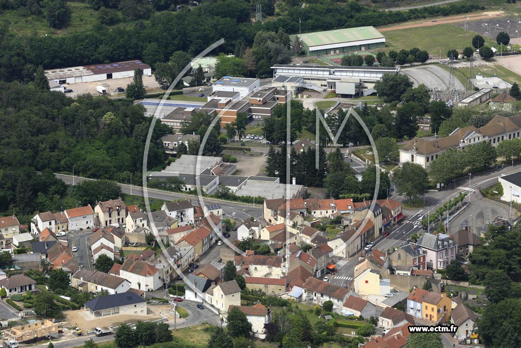 Photo arienne de Le Creusot (La Chaume)