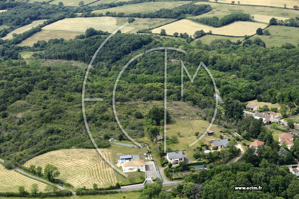 Photo arienne de Le Creusot (La Croix du Lot)