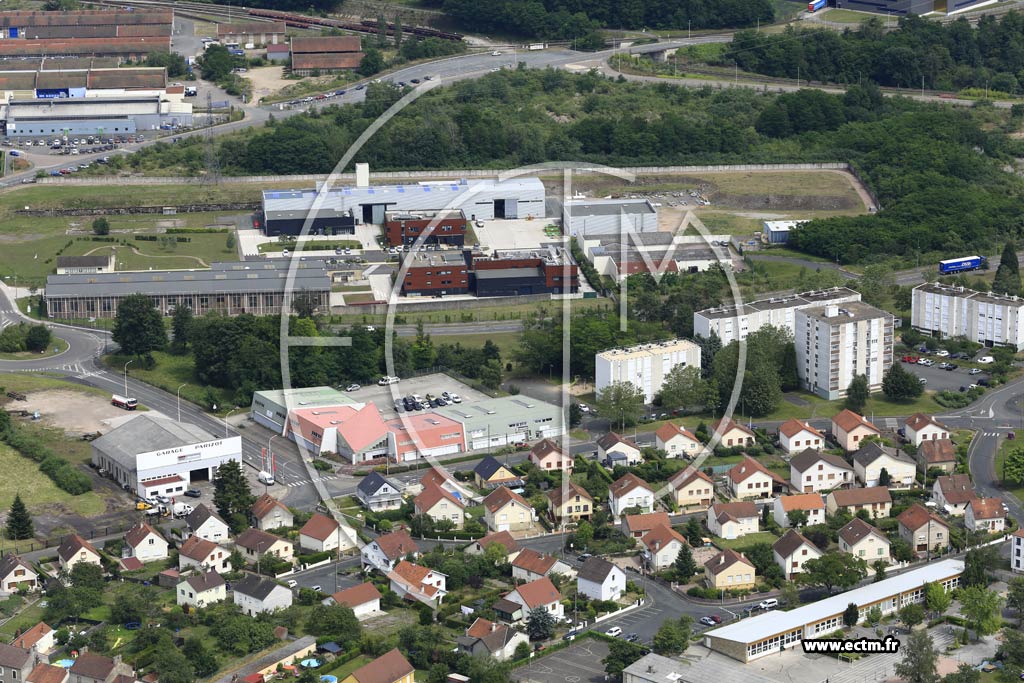 Photo arienne de Le Creusot (La Villedieu)