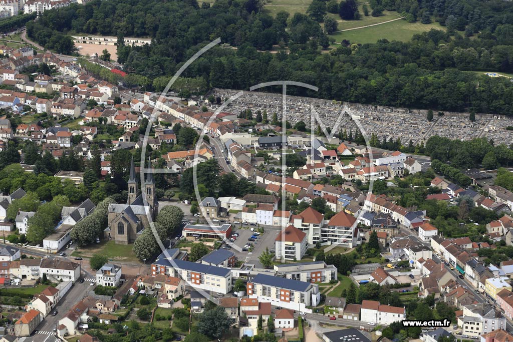 Photo arienne de Le Creusot (La Villedieu)