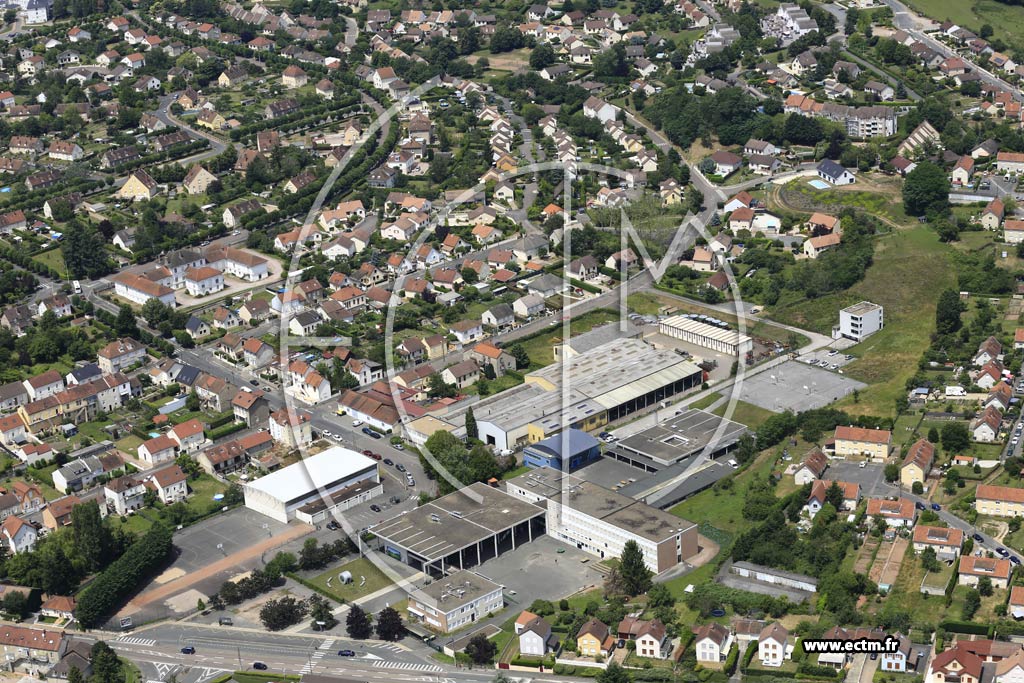 Photo arienne de Le Creusot (Les Terrasses)