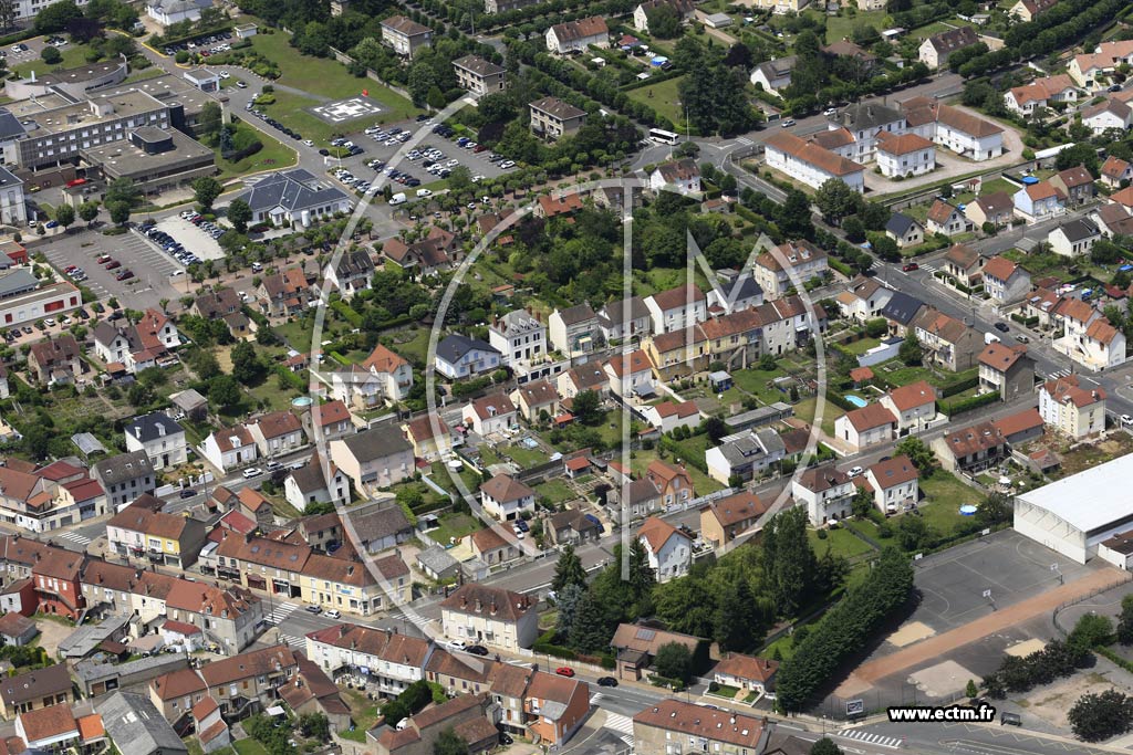 Photo arienne de Le Creusot (Les Terrasses)