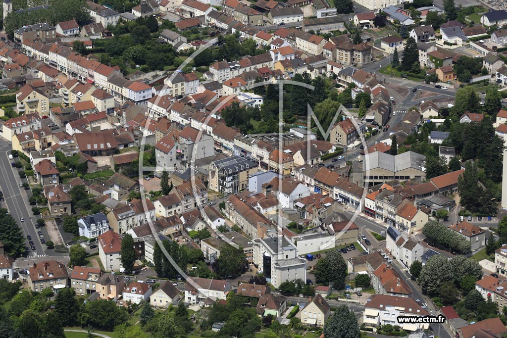 Photo arienne de Le Creusot (Saint-Charles)