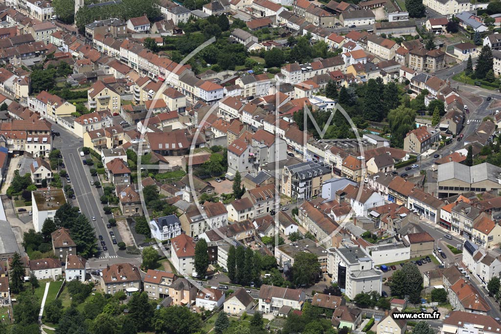 Photo arienne de Le Creusot (Saint-Charles)